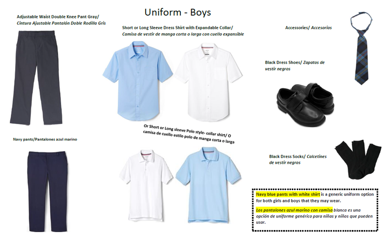 boys uniforms 